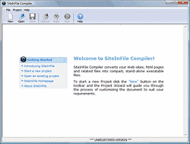 SiteInFile Compiler screenshot